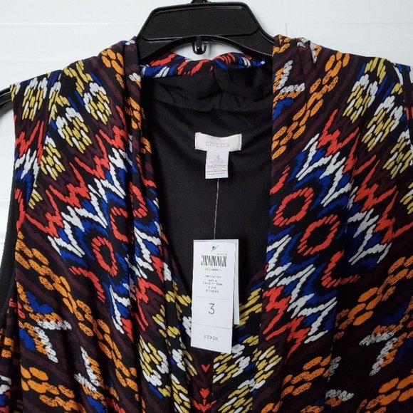 Chicos multi-coloured maxi dress - NWT - Picture 4 of 6